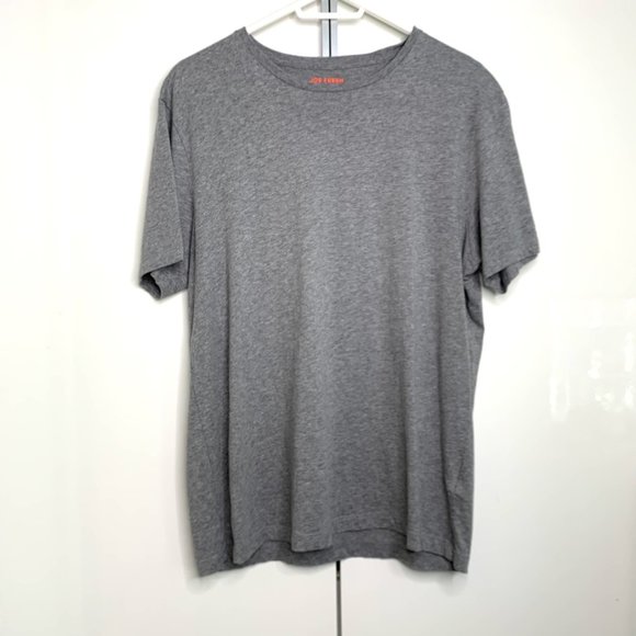 Joe Fresh Men's T-Shirt Crew Neck Cotton Grey Size L - Picture 1 of 5